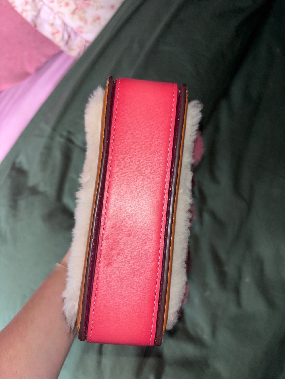 Coach Shearling Hutton Pink - Picture 5 of 10